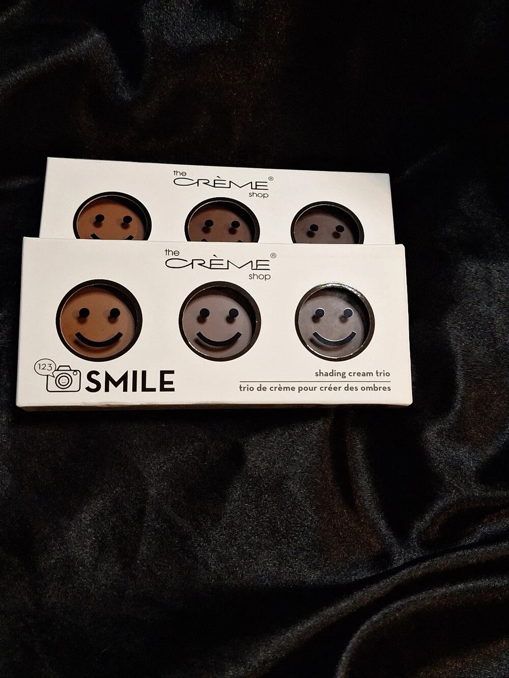 New The Creme Shop Smile Shading Cream Trio~Contour~Medium~Makeup